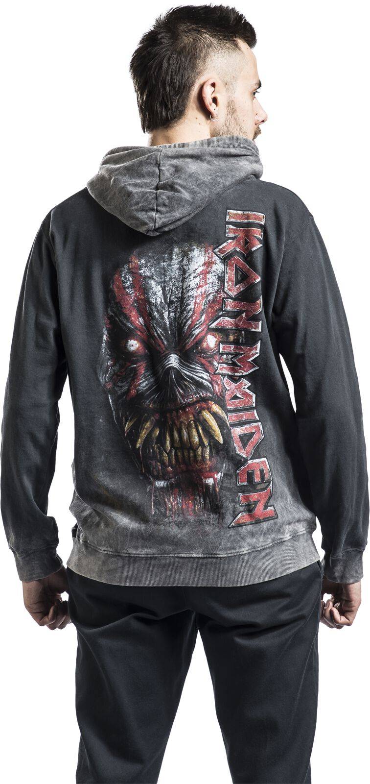 EMP "Iron Maiden" Kapuzenpullover Grau Von Iron Maiden