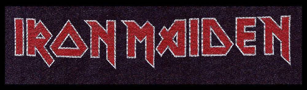 EMP "Iron Maiden Logo" Patch schwarz/rot/weiß von Iron Maiden EMP "Iron Maiden Logo" Patch schwarz/rot/weiß von Iron Maiden