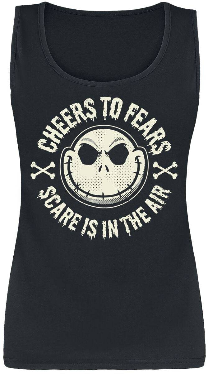 EMP "Jack - Cheers To Fears" Top schwarz von The Nightmare Before Christmas
