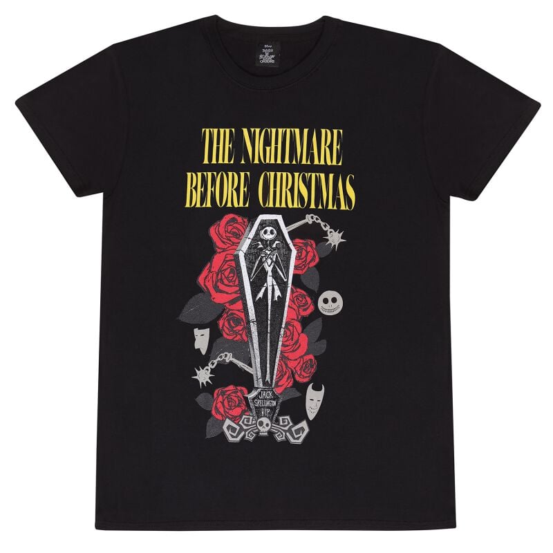 EMP "Jack Coffin" T-Shirt schwarz von The Nightmare Before Christmas