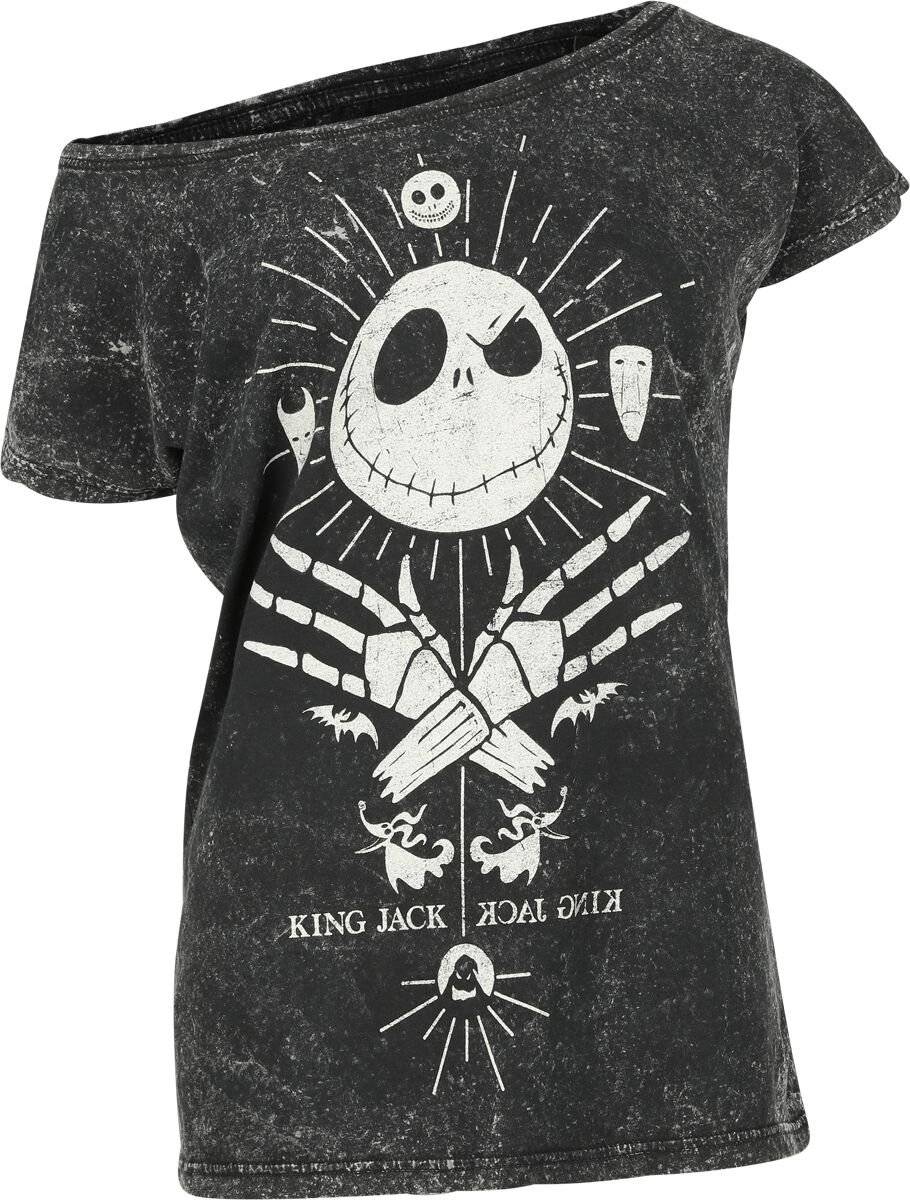 EMP "Jack Skellington - King Jack" T-Shirt schwarz von The Nightmare Before Christmas
