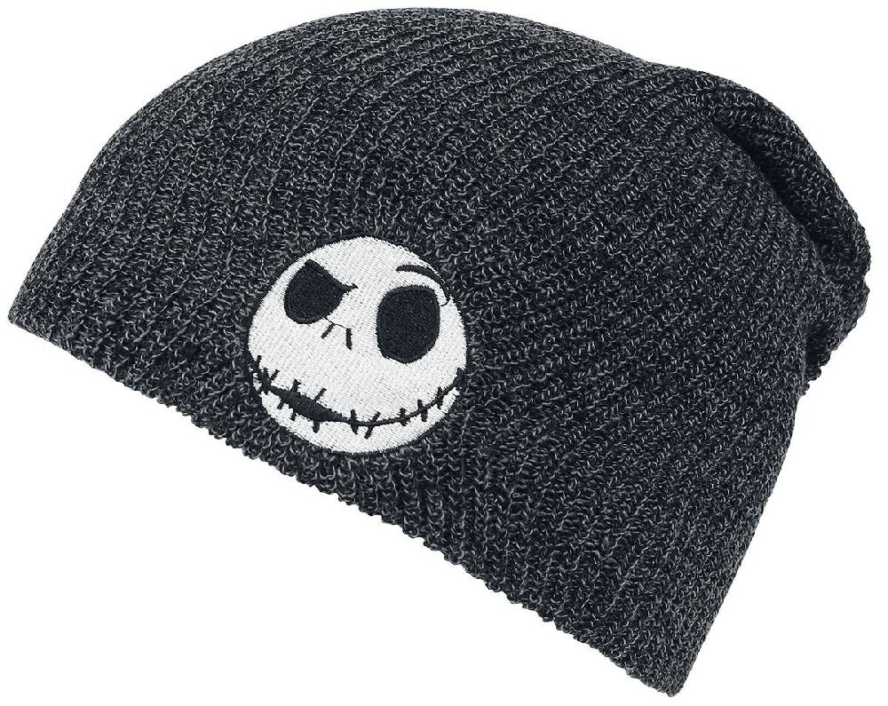 EMP "Jack Skellington" Mütze schwarz/grau von The Nightmare Before Christmas