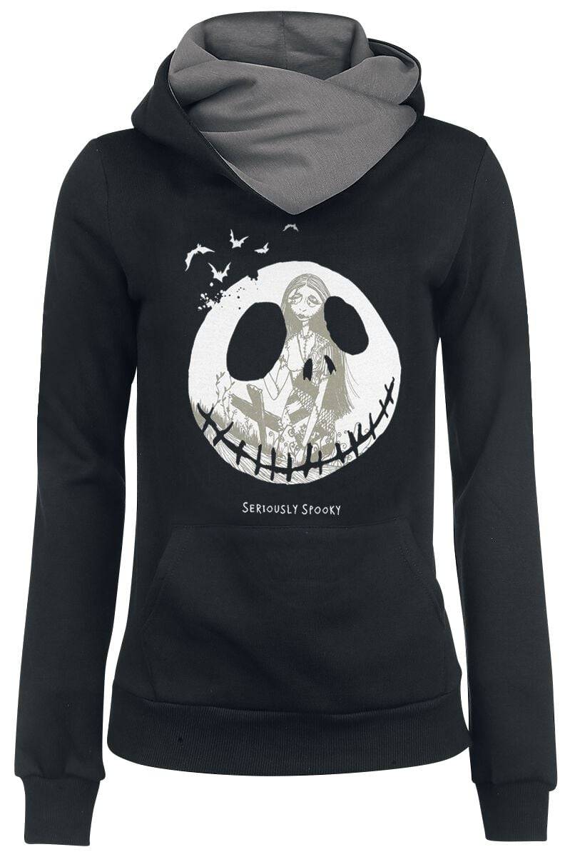 EMP "Jack Skellington & Sally - Seriously Spooky" Kapuzenpullover schwarz/grau von The Nightmare Before Christmas