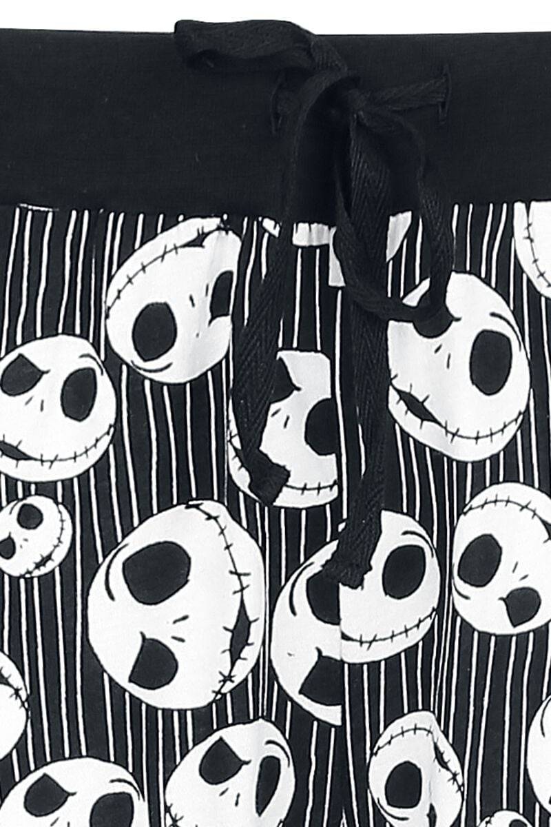 EMP "Jack Skellington - Skulls" Pyjama-Hose Schwarz Von The Nightmare Before Christmas