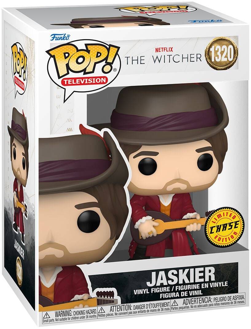 EMP "Jaskier (Chase Edition Möglich) Vinyl Figur 1320" Funko Pop! Von The Witcher