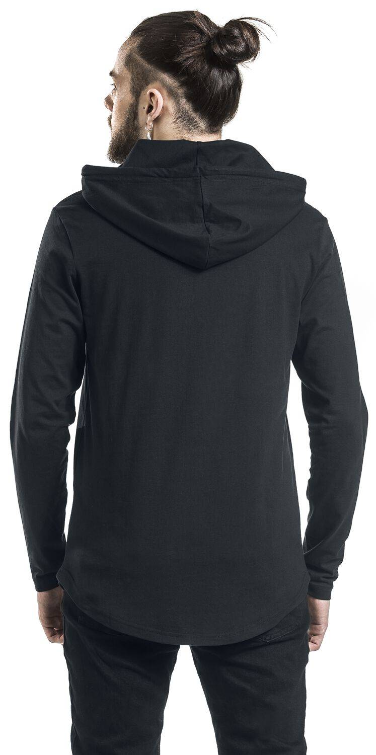 EMP "Jersey Hoody" Kapuzenpullover Schwarz Von Urban Classics