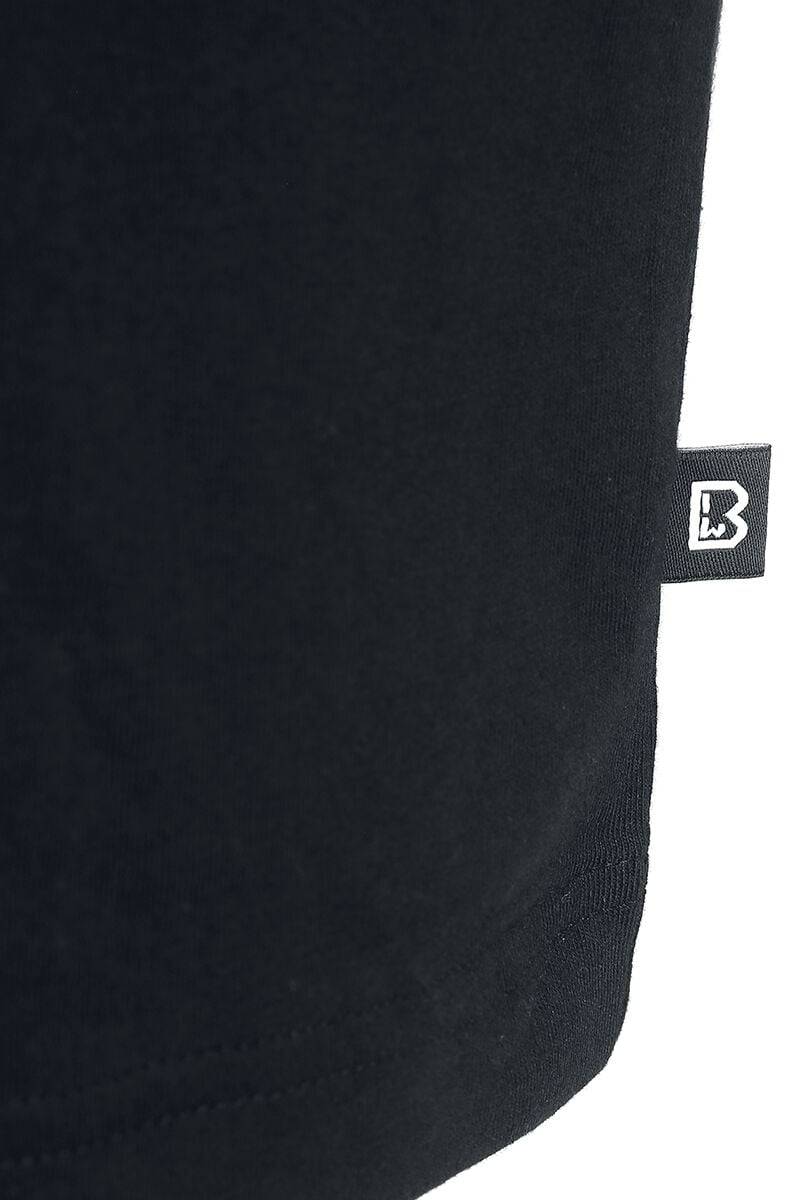 EMP "Jersey Poloshirt Willis Longsleeve" Langarmshirt Schwarz Von Brandit