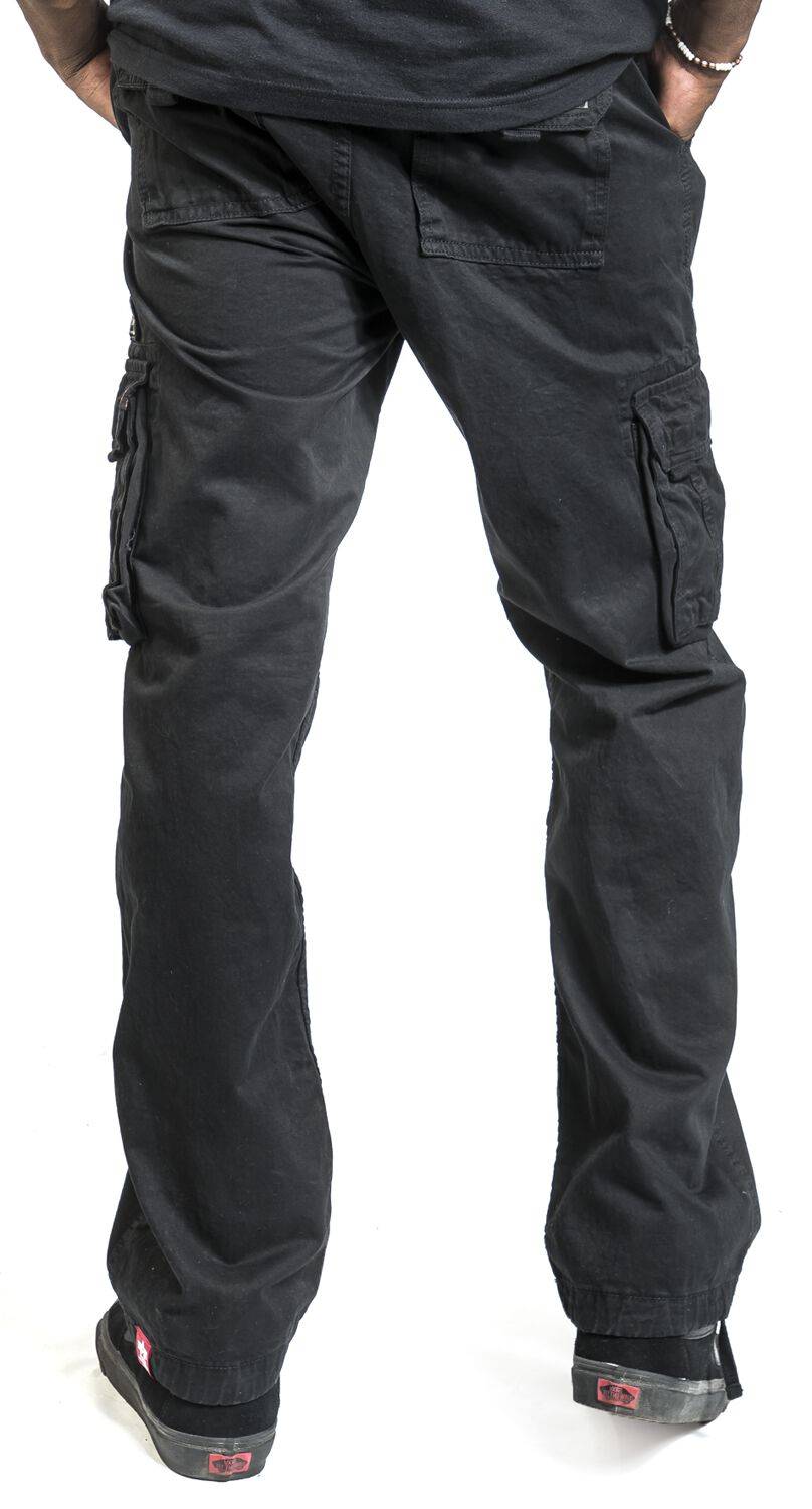 EMP "Jet Pant" Cargohose Schwarz Von Alpha Industries