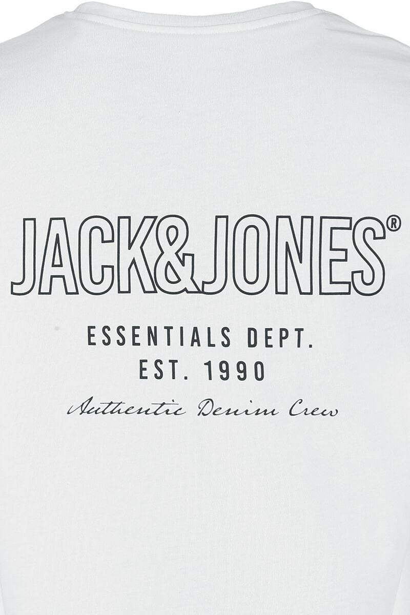EMP "JJGrow Sweat Crew Neck JNR" Sweatshirt Weiß Von Jack & Jones Junior