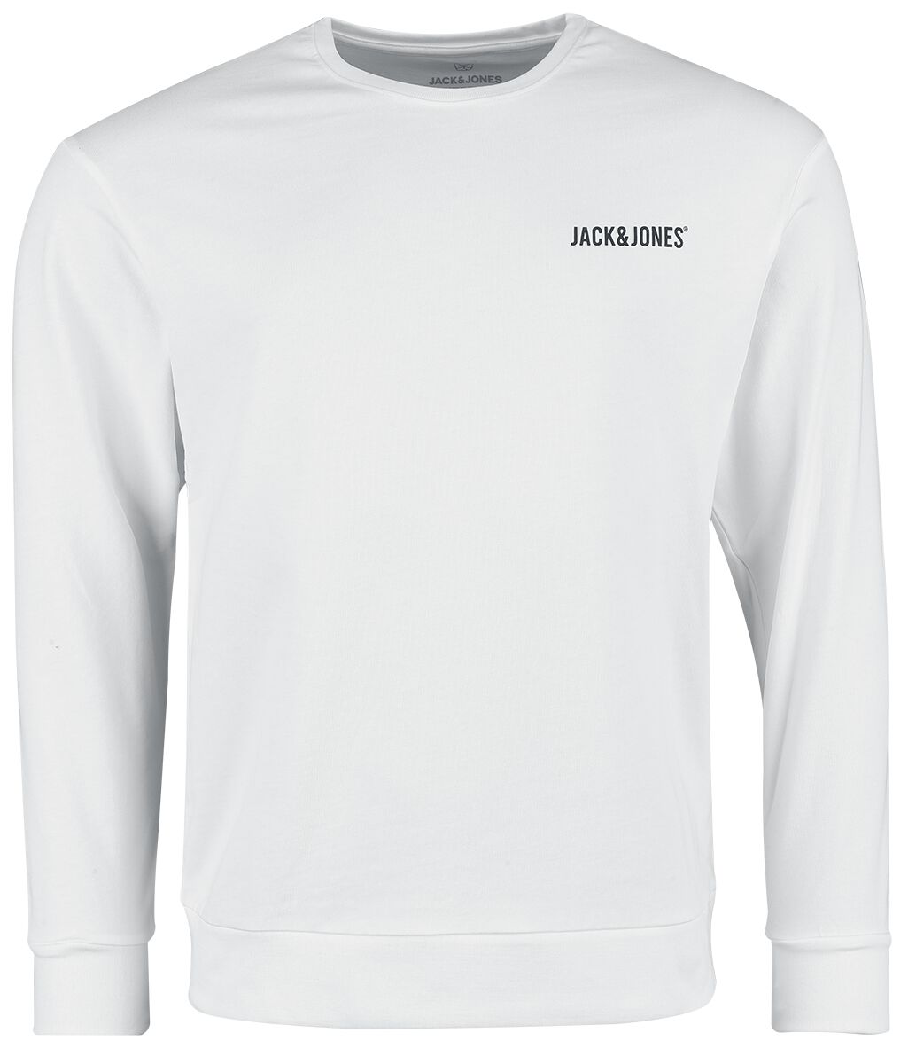 EMP "JJGrow Sweat Crew Neck JNR" Sweatshirt weiß von Jack & Jones Junior