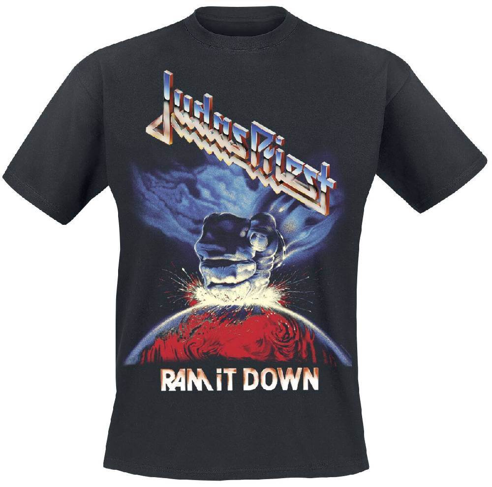EMP "Jumbo Logo Album" T-Shirt schwarz von Judas Priest