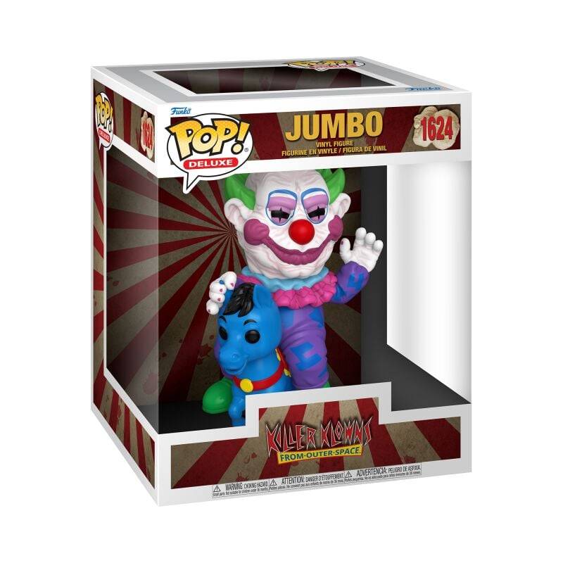 EMP "Jumbo (POP! Deluxe) Vinyl Figur 1624" Funko Pop! multicolor von Killer Klowns from Outer Space
