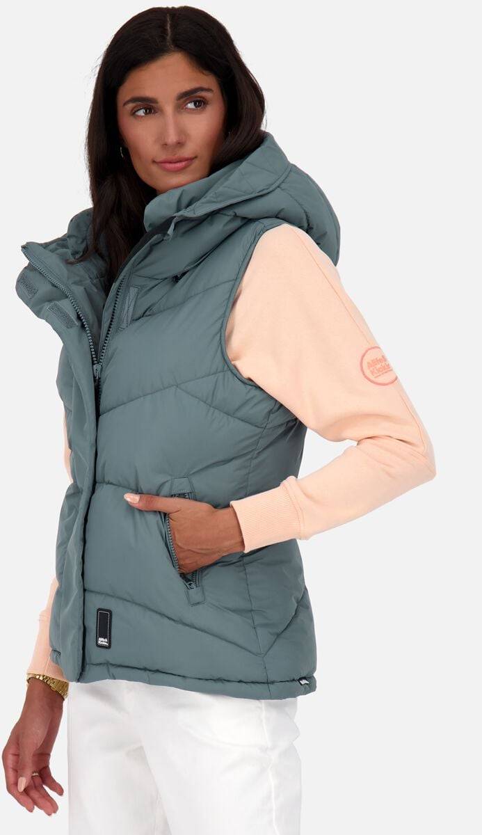 EMP "JunisAK A Short Vest" Weste Grau Von Alife And Kickin