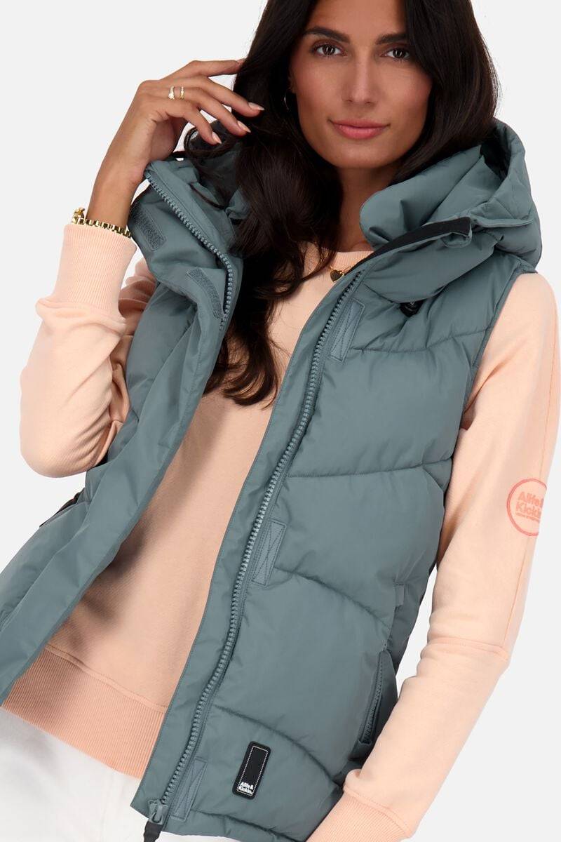 EMP "JunisAK A Short Vest" Weste Grau Von Alife And Kickin