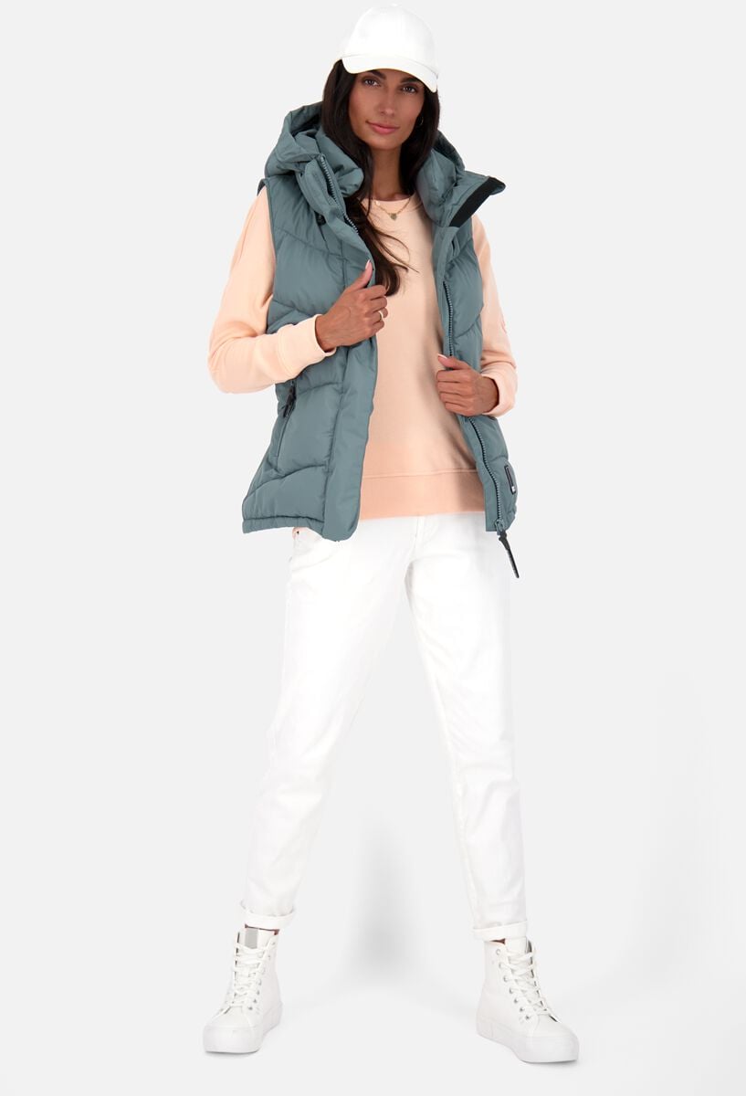 EMP "JunisAK A Short Vest" Weste Grau Von Alife And Kickin