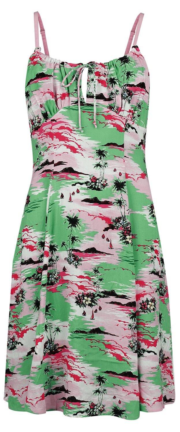 EMP "Kai Knee Dress" Mittellanges Kleid multicolor von Hell Bunny