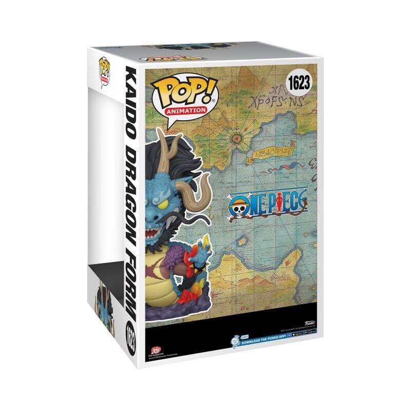 EMP "Kaido As Dragon - Kaido Dragon Form (Jumbo Pop!) Vinyl Figur 1623" Jumbo Pop! Von One Piece