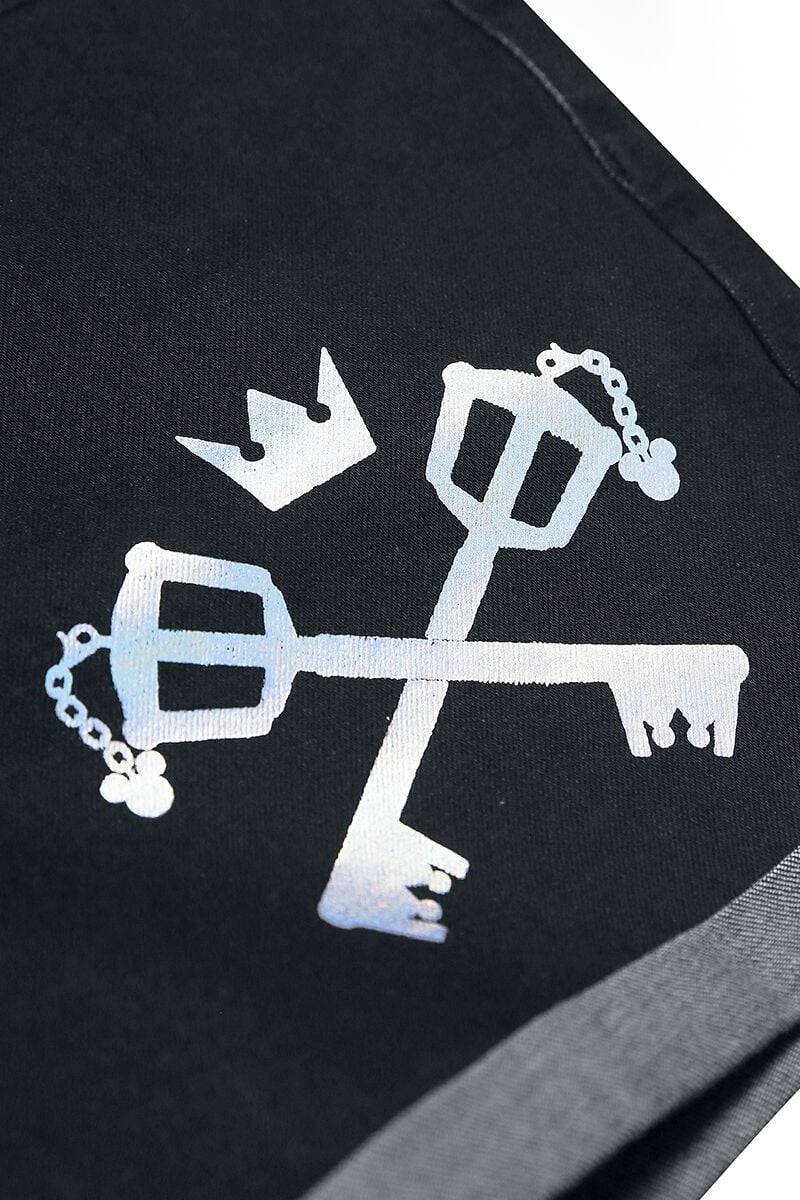 EMP "Kairi's Schlüsselschwert" Hotpant Schwarz Von Kingdom Hearts