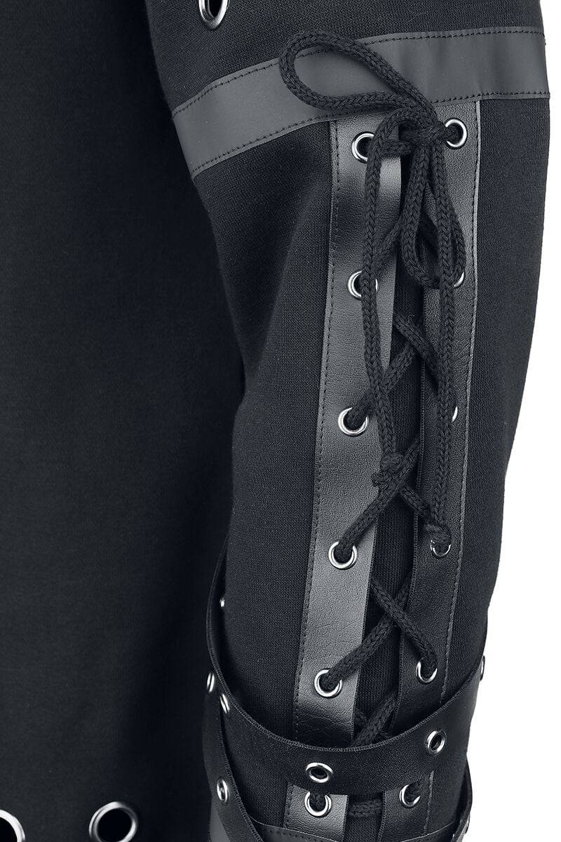 EMP Kapuzenpullover Schwarz Von Black Blood By Gothicana