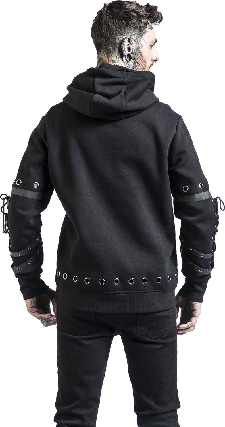 EMP Kapuzenpullover Schwarz Von Black Blood By Gothicana