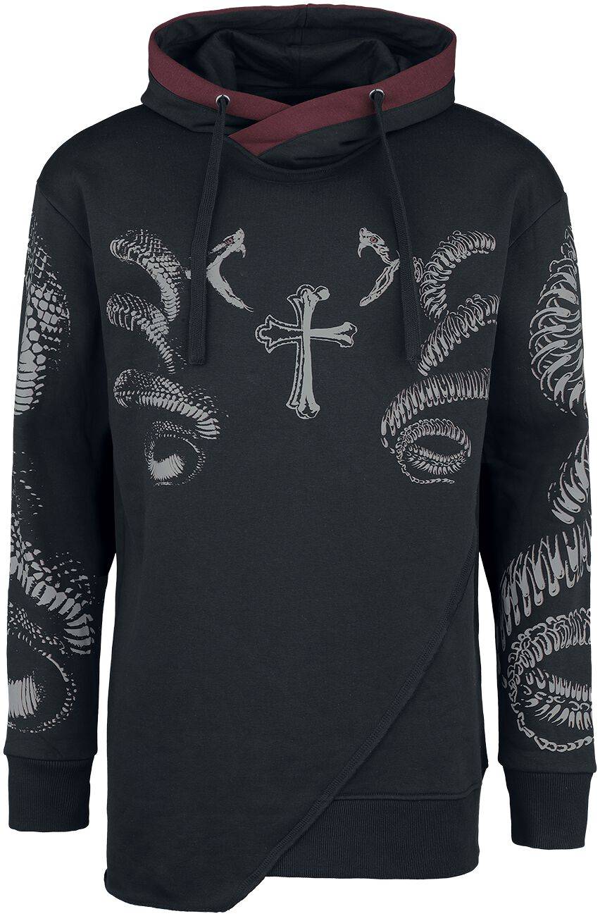 EMP Kapuzenpullover schwarz von Black Premium by EMP