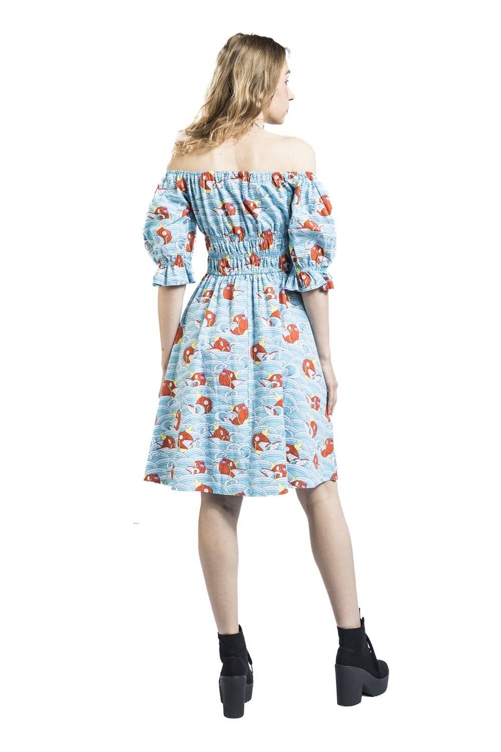 EMP "Karpador - Hawaii" Mittellanges Kleid Blau Von Pokémon