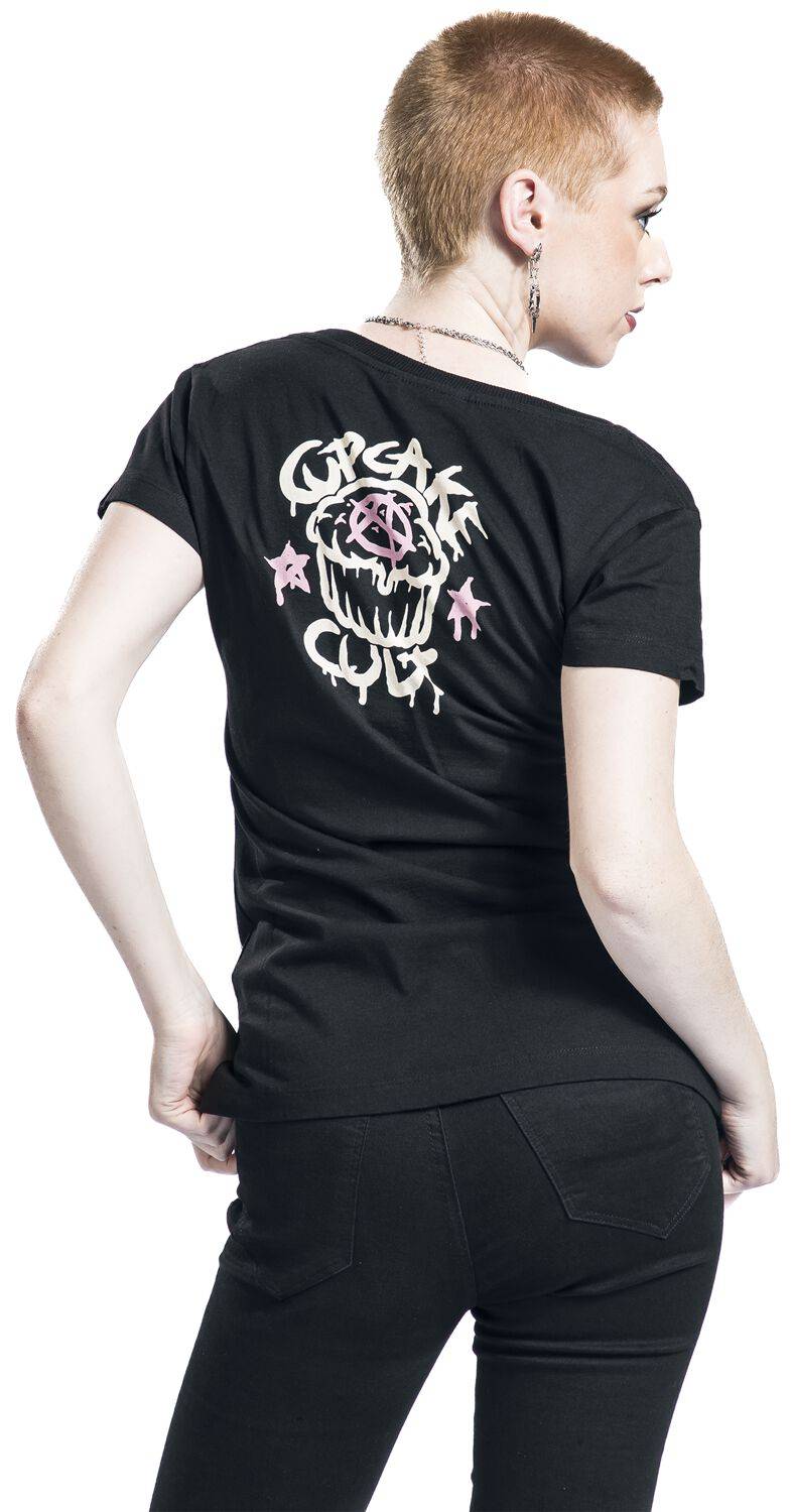 EMP "Kawaii T Shirt" T-Shirt Schwarz Von Cupcake Cult