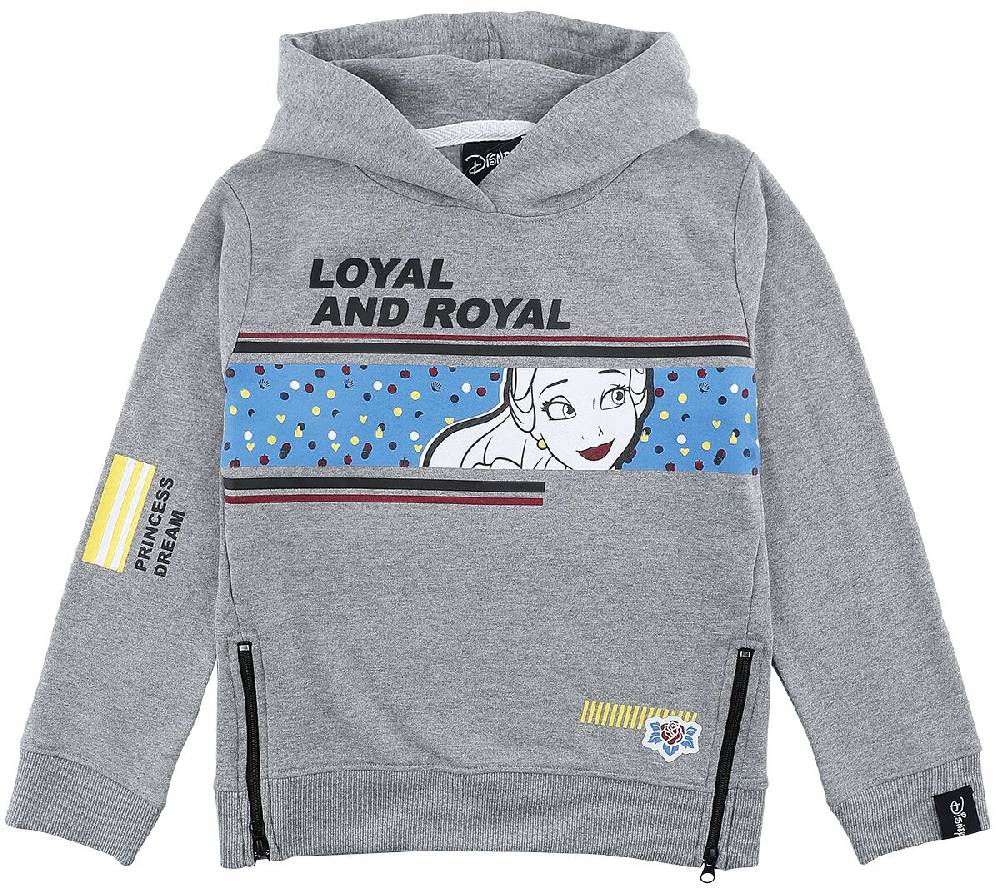 EMP "Kids - Belle" Kapuzenpullover grau von Die Schöne und das Biest