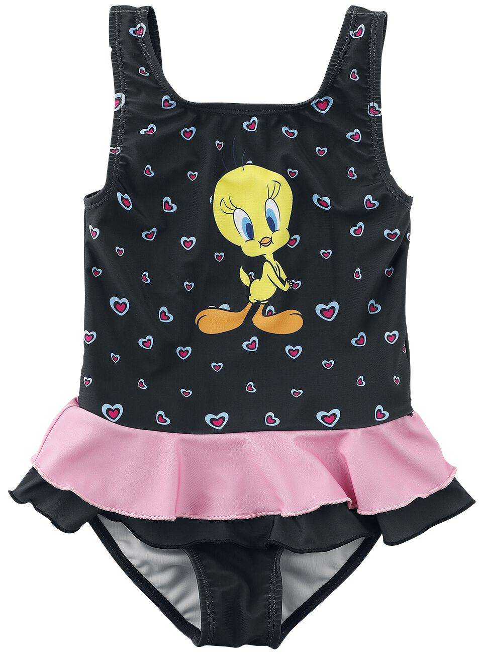 EMP "Kids - Charming Tweety" Kinder Badeanzug schwarz von Looney Tunes