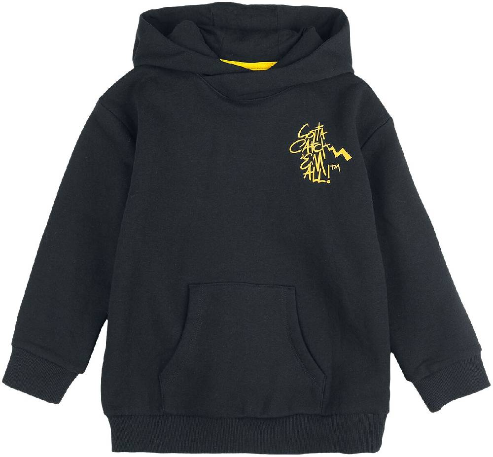 EMP "Kids - Pikachu - Punk" Kapuzenpullover schwarz von Pokémon