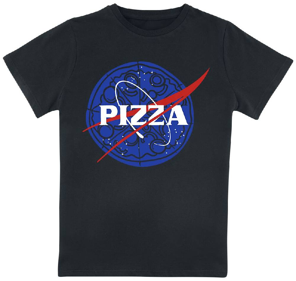 EMP "Kids - Pizza & Pasta & Burger & Schnitzel" T-Shirt schwarz von Food