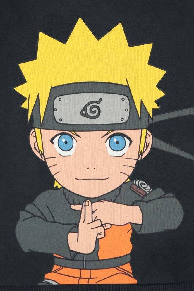 EMP "Kids - Shippuden - Naruto Uzumaki" Sweatshirt Schwarz Von Naruto