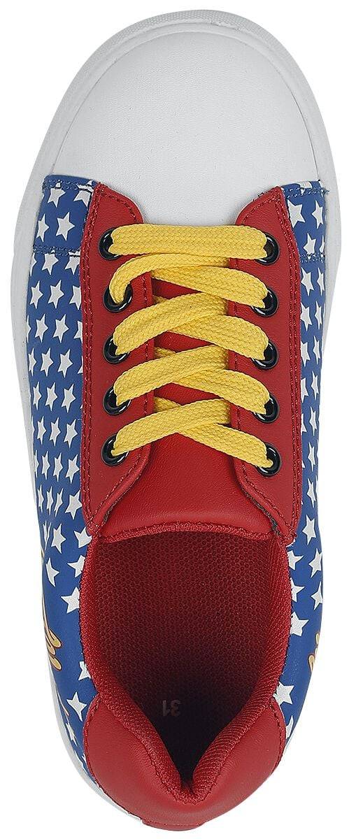 EMP "Kids - Stars" Kinder Sneaker Blau/rot Von Wonder Woman