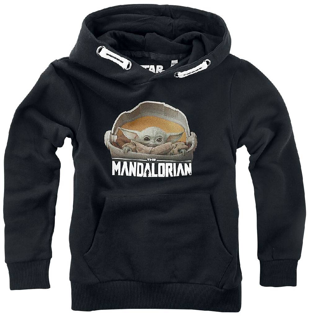EMP "Kids - The Mandalorian - Grogu" Kapuzenpullover schwarz von Star Wars
