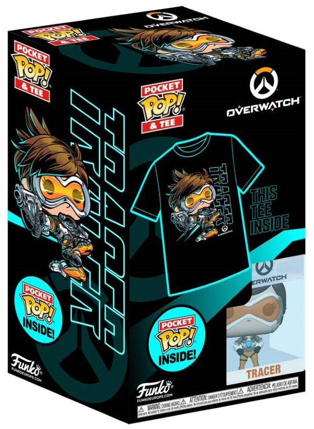 EMP "Kids - Tracer Pocket Pop! & Tee" Funko Pop! Von Overwatch