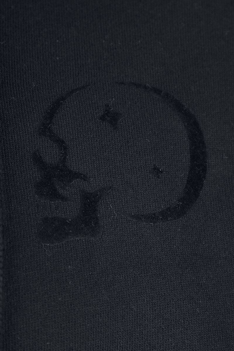 EMP "Kihilist Oversized Hoodie" Kapuzenjacke Schwarz Von KIHILIST By KILLSTAR