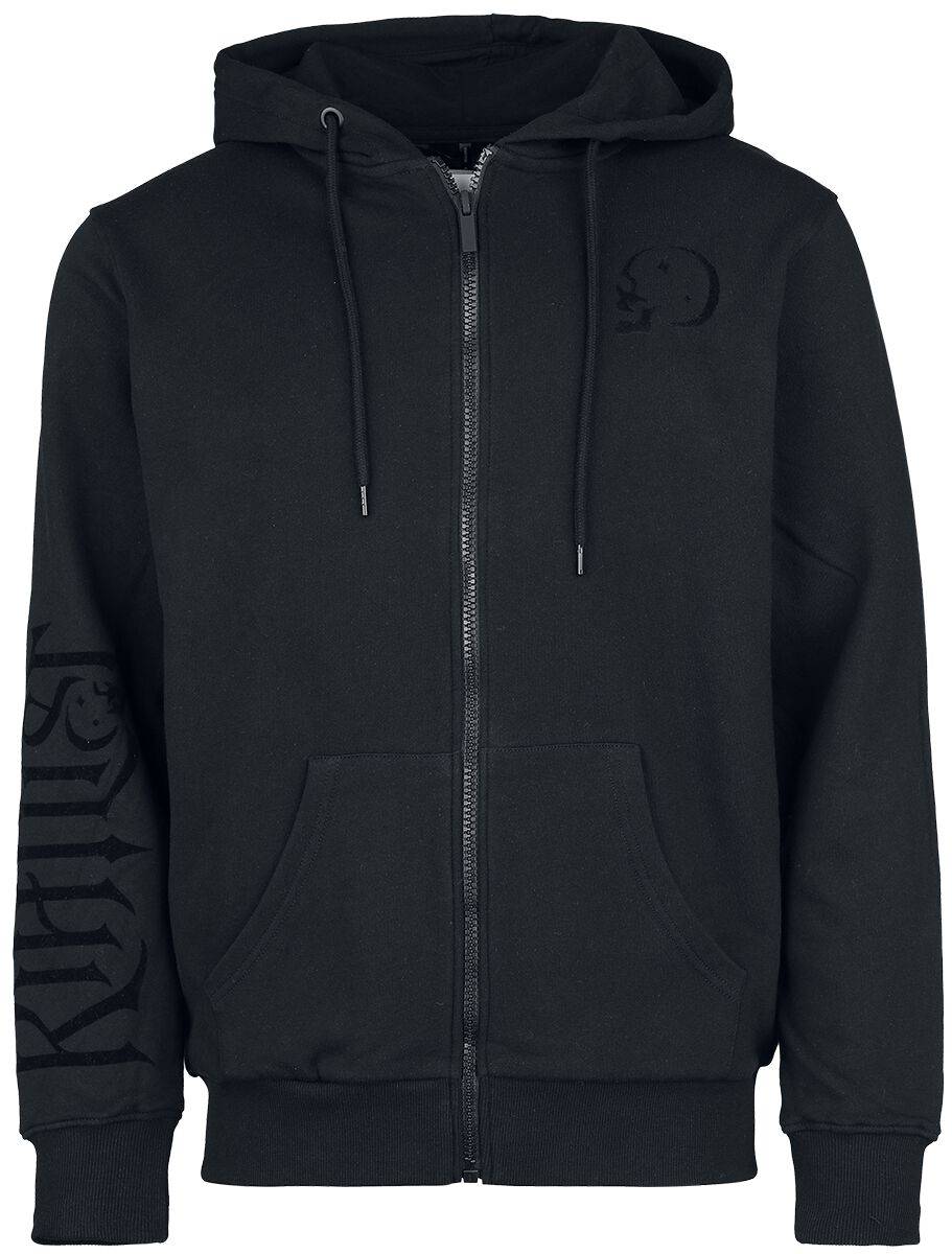 EMP "Kihilist Oversized Hoodie" Kapuzenjacke schwarz von KIHILIST by KILLSTAR
