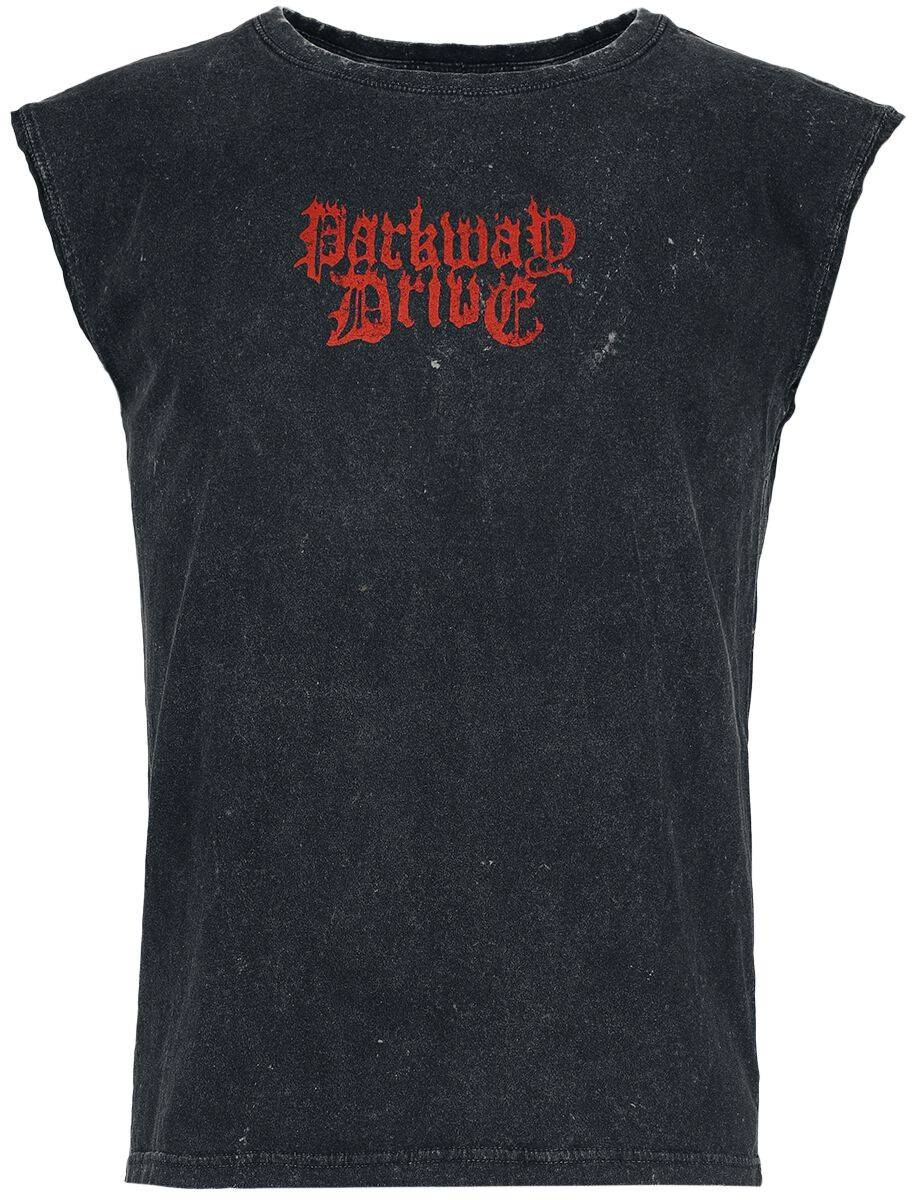 EMP "King Of Nevermore" Tank-Top grau von Parkway Drive