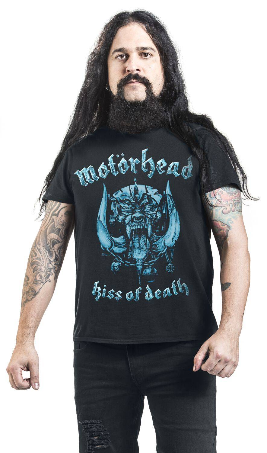 EMP "Kiss Of Death Warpig Cut Out" T-Shirt Schwarz Von Motörhead