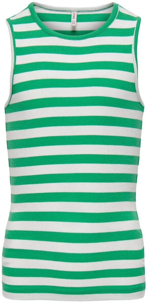 EMP "Kogkenya Rib Strike Tank Top" Langarmshirt grün/weiß von Kids ONLY