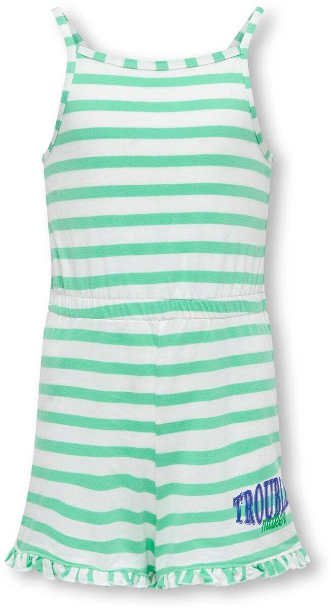EMP "Kogmay S/L Playsuit JRS" Short grün/weiß von Kids ONLY