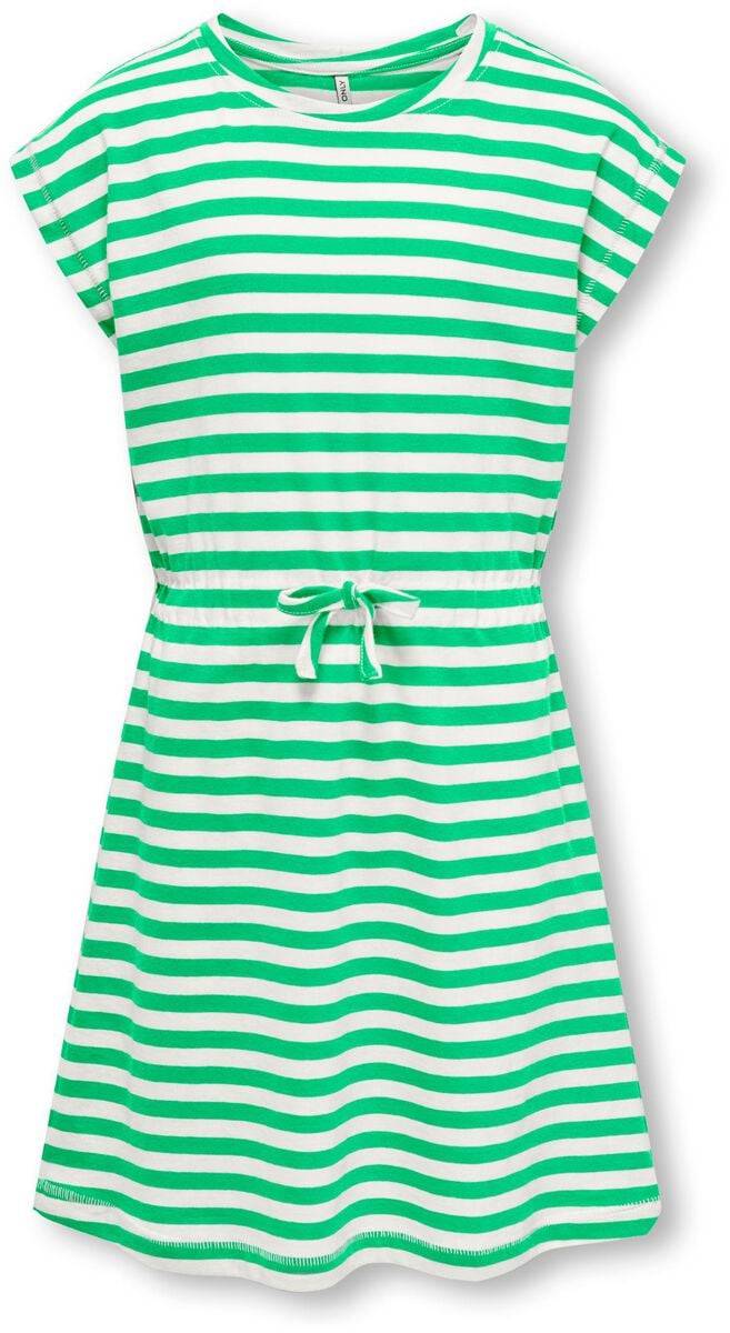 EMP "Kogmay S/S Dress NOOS JNR" Kleid grün/weiß von Kids ONLY