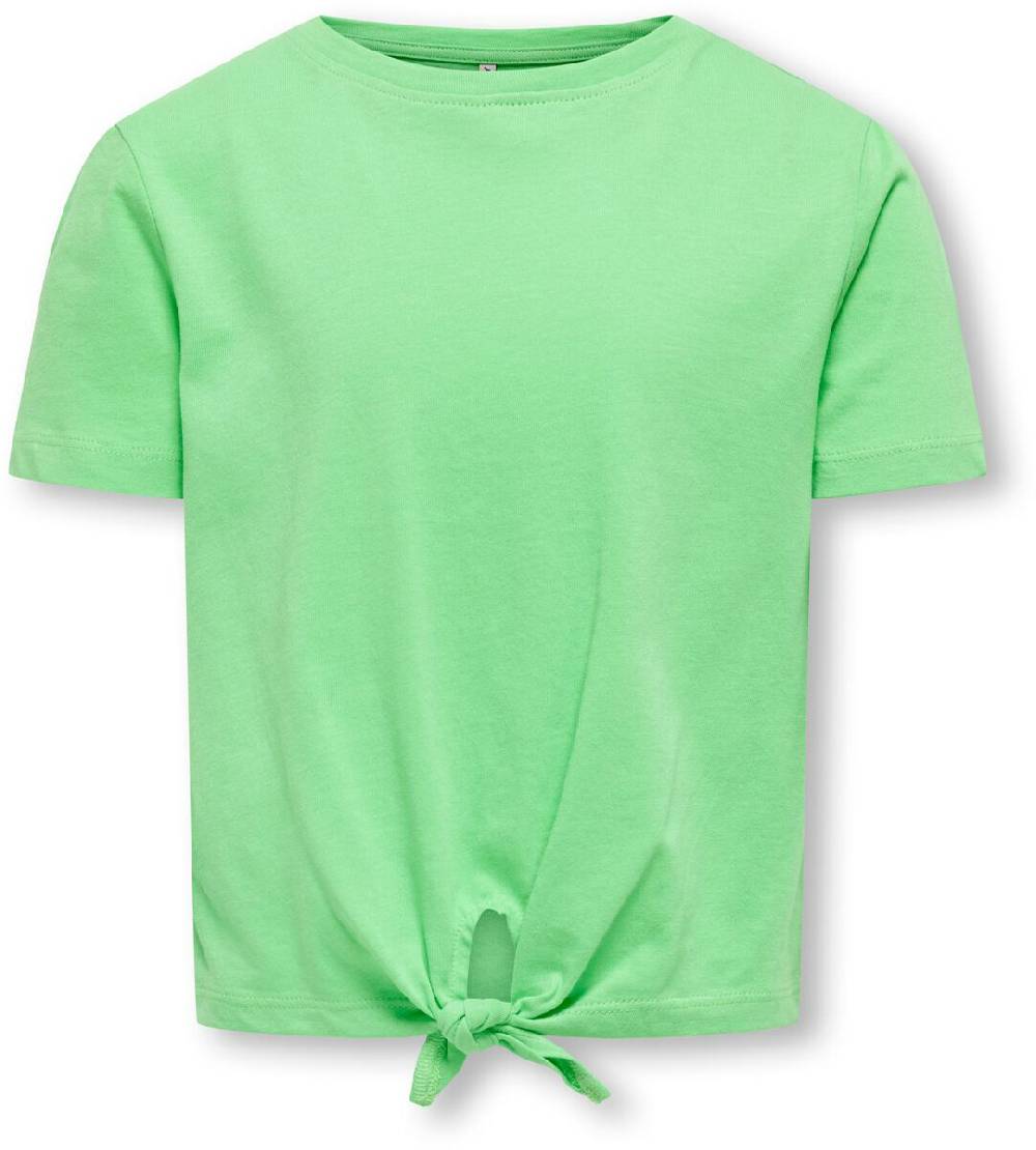 EMP "Kogmay S/S Knot Top JRS" T-Shirt grün von Kids ONLY