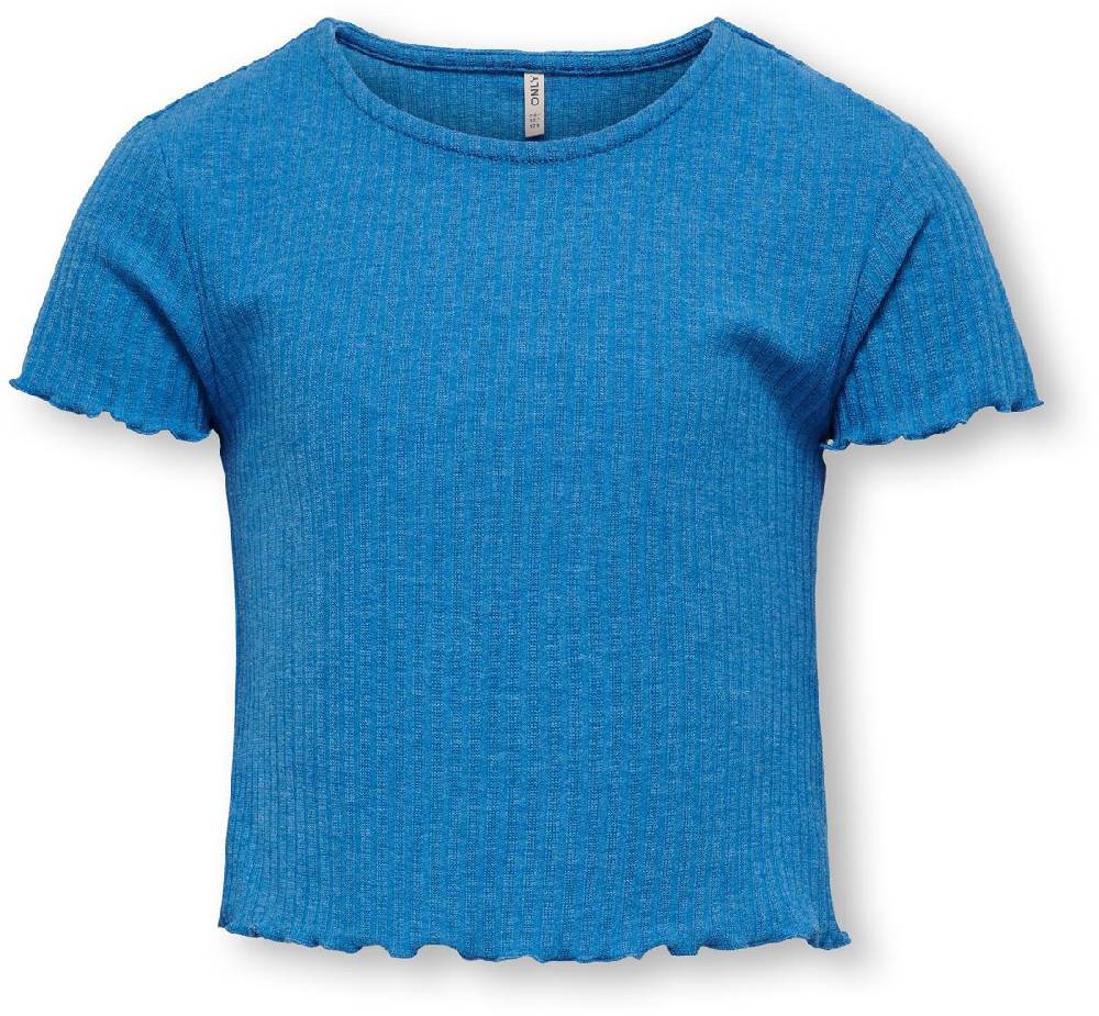 EMP "Kognella S/S O-Neck Top NOOS JRS" T-Shirt blau von Kids ONLY