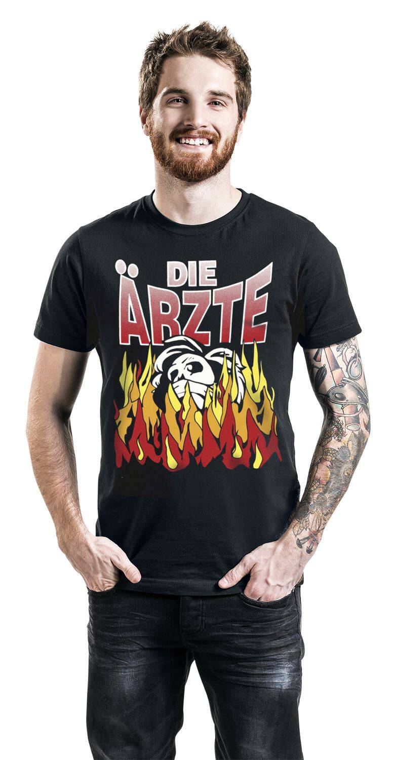 EMP "Kopfüber In Die Hölle" T-Shirt Schwarz Von Die Ärzte