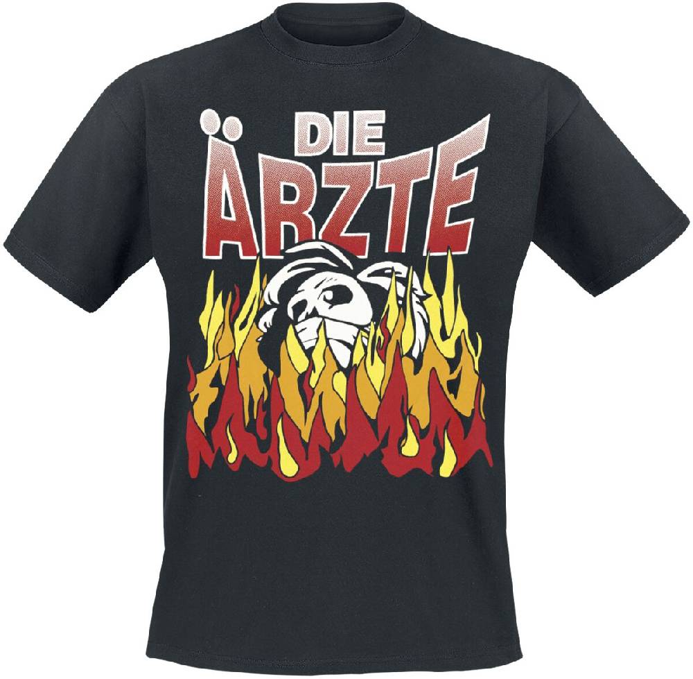 EMP "Kopfüber In Die Hölle" T-Shirt schwarz von Die Ärzte