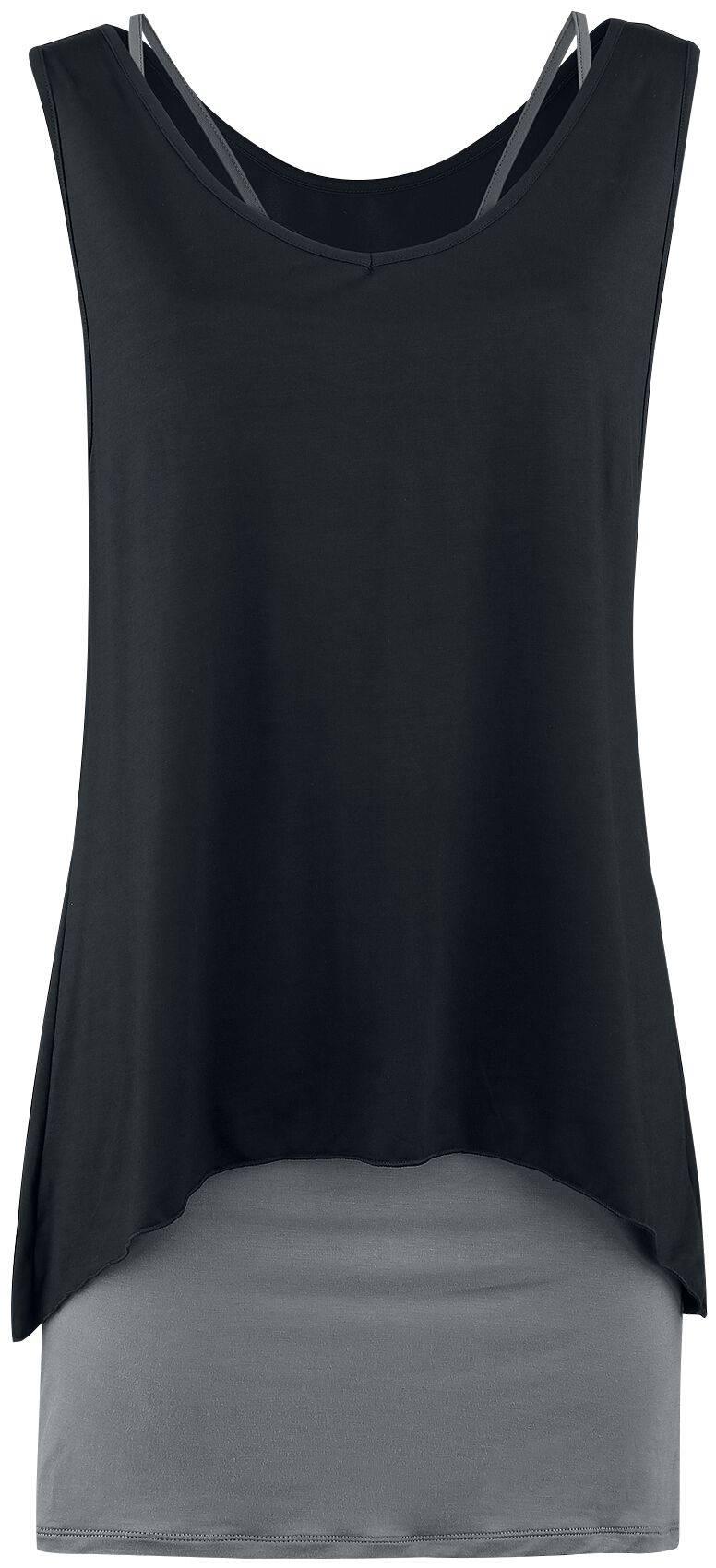 EMP Kurzes Kleid schwarz/charcoal von Black Premium by EMP