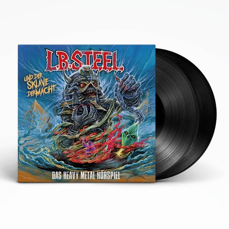 EMP "L.B. Steel und der Sklave der Macht" LP von L.B. Steel - Das Heavy Metal Hörspiel