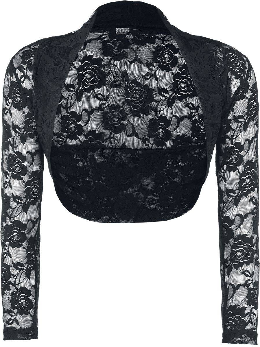 EMP "Lace Bolero" Bolero schwarz von Banned Alternative
