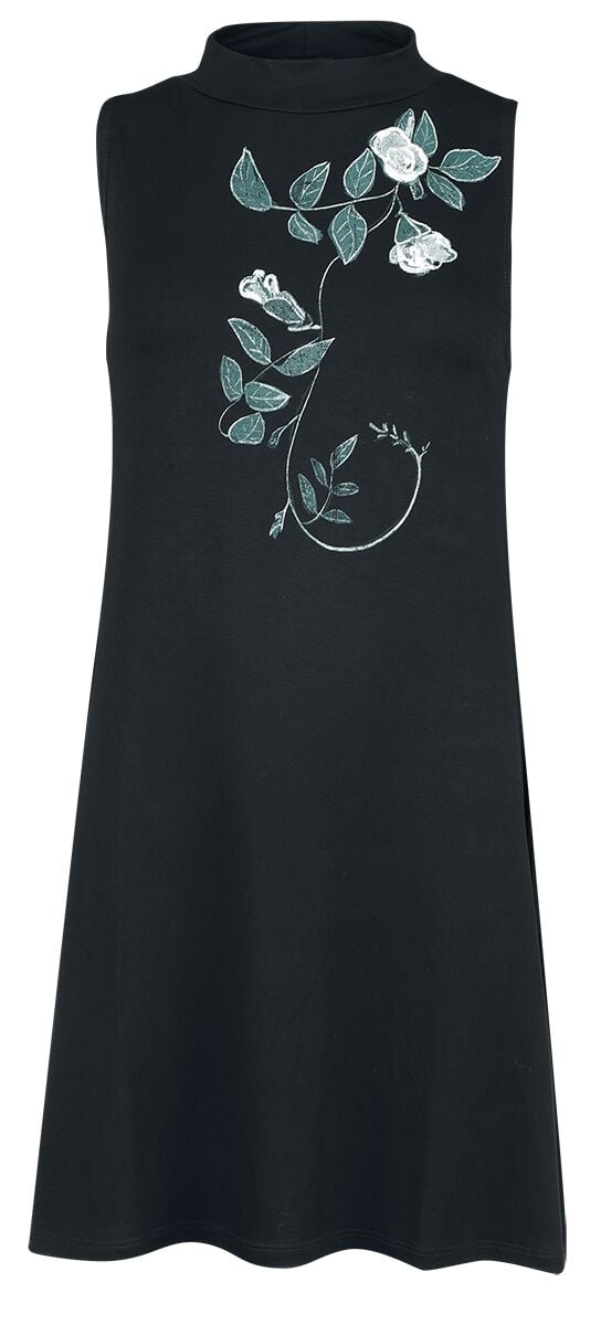 EMP "Lace Creeper" Kurzes Kleid schwarz von Outer Vision